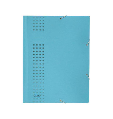 Eckspanner A4 chic blau 320g Karton blau 3 Klappen für 150 Blatt Eckspanner A4 chic blau 320g Karton blau 3 Klappen für 150 Blatt