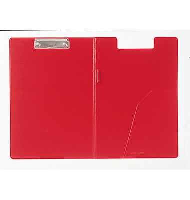Schreibmappe m. Einstecktasche rot A4 Schreibmappe m. Einstecktasche rot A4