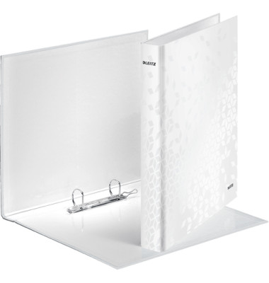 Ringbuch WOW 4241 A4 weiß 2-Ring Ø 25mm Ringbuch WOW 4241 A4 weiß 2-Ring Ø 25mm