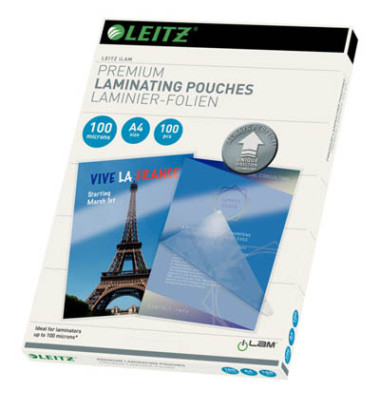 Laminierfolien iLAM UDT A4 2 x 100 mic glänzend 100 Stück Laminierfolien iLAM UDT A4 2 x 100 mic glänzend 100 Stück