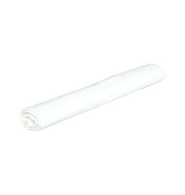 Müllbeutel, LDPE, 0,0045mm, 30l, 500x600mm, weiß (50 stk) Müllbeutel, LDPE, 0,0045mm, 30l, 500x600mm, weiß (50 stk)