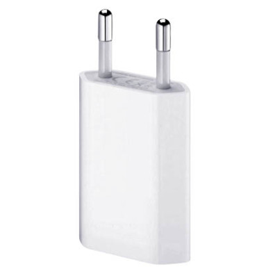 USB Power Adapter f.iPhone 4 weiß 5 W MP-3 USB Power Adapter f.iPhone 4 weiß 5 W MP-3