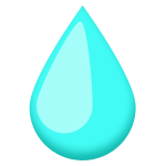 Icon für Wasser/Flüssigkeiten geeignet