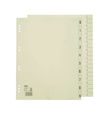 Trennblätter 400004663 A4 chamois 230g Karton