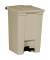 Tretabfalleimer Step-On 45,5 Liter beige