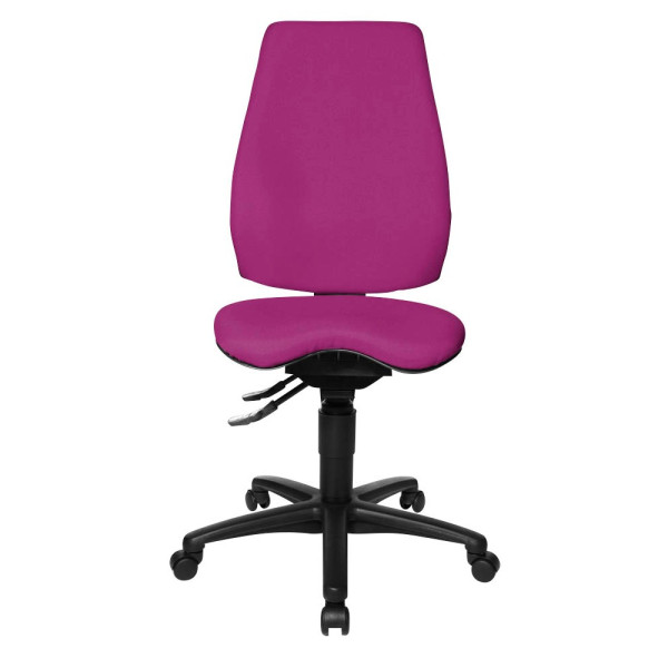 4014296243436 - Bürostuhl Body Balance 450 BAK450T33 Stoff lila Gestell schwarz 4014296243436 - Bürostuhl Body Balance 450 BAK450T33 Stoff lila Gestell schwarz