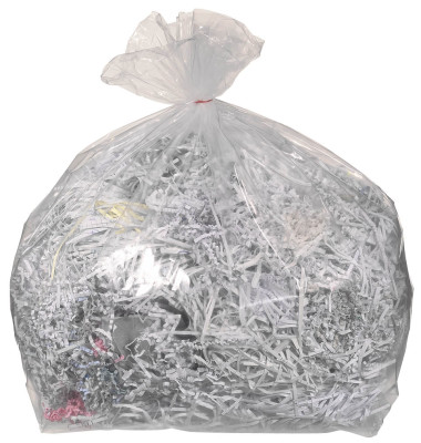 Abfalls&auml;cke f&uuml;r Aktenvernichter 99977 transparent 135 Liter 50 St&uuml;ck