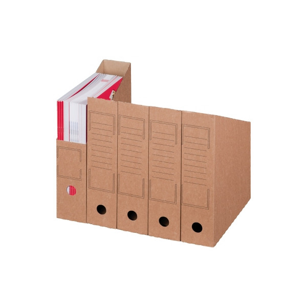 4250414108588 - Archivbox Stehsammler 00069090 A4 braun innen 315x75x26cm (TxBxH) Pappe 4250414108588 Smartbox Pro