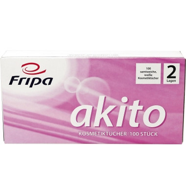 Kosmetikt&uuml;cher 6011107, akito, 2-lagig, 21x20cm