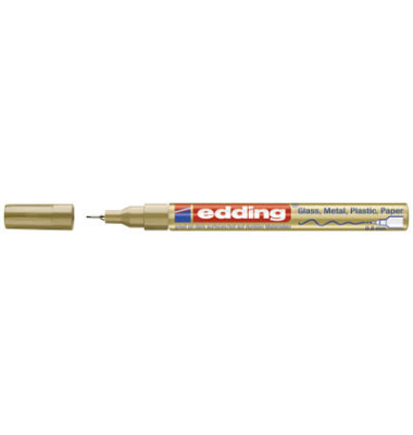 Lackmarker 780, 4780053, Stift, gold, 0,8mm Rundspitze