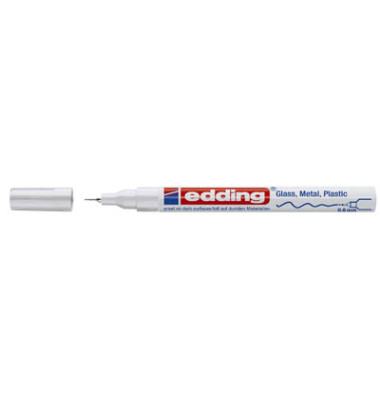 Lackmarker 780, 4780049, Stift, wei&szlig;, 0,8mm Rundspitze