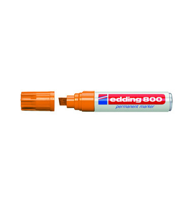 Permanentmarker 800, 4-800006, St&uuml;ck, orange, 4-12mm Keilspitze