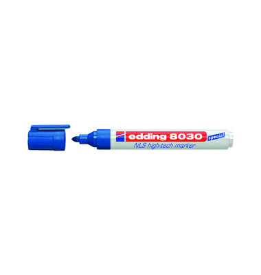 Permanentmarker 8030, 4-8030003, St&uuml;ck, blau, 1,5-3mm Rundspitze