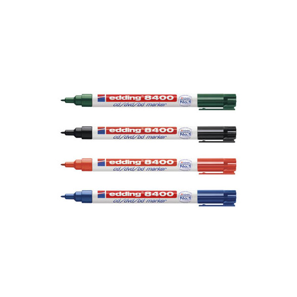 4004764828906 - CD DVD BlueRay-Marker 8400 4er Etui farbig sortiert 05-1mm Rundspitze 4004764828906 4 Stück 4004764828906 - CD DVD BlueRay-Marker 8400 4er Etui farbig sortiert 05-1mm Rundspitze 4004764828906 4 Stück