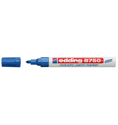 Lackmarker 8750 Industrie blau 2-4mm Rundspitze