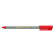 Fineliner 88 Office, 88-002, schwarz-wei&szlig; gestreift (Schreibfarbe: rot), 0,6mm