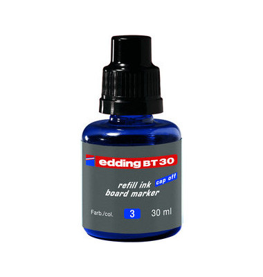 Nachfülltusche BT30 für Boardmarker blau 30 ml