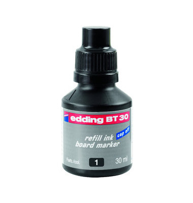 Nachfülltusche BT30 für Boardmarker schwarz 30 ml Nachfülltusche BT30 für Boardmarker schwarz 30 ml