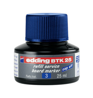  Boardmarkernachfülltinte BTK 25, 4-BTK25003, blau,
