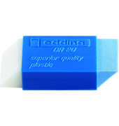 Radiergummi DR20 weiß/blau 46x19,5x11,5mm