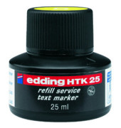  Textmarkernachfülltinte HTK25, 4-HTK25005, gelb,