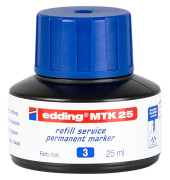 Nachfüllfarbe MTK25 Permanentmarker blau