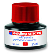 Nachfüllfarbe MTK25 rot Permanentmarker