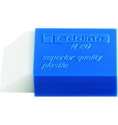 Radiergummi R20 weiß/blau 44x24x11,5mm