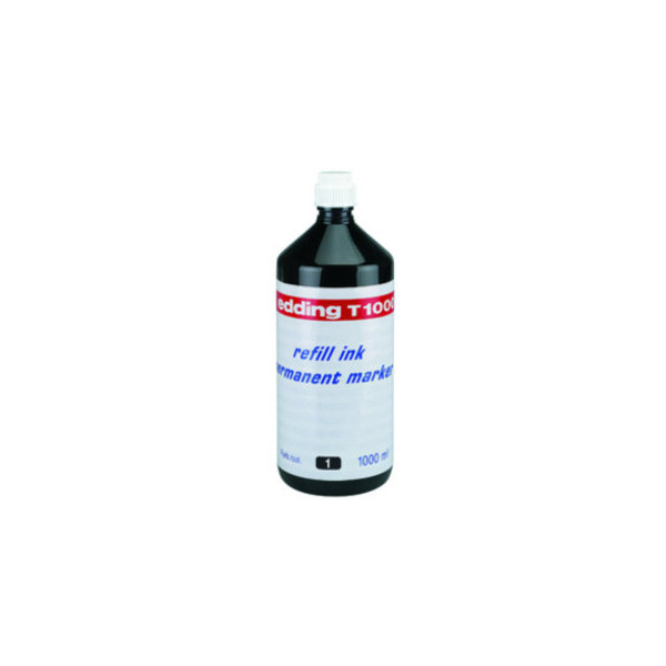 4004764025671 - Nachfülltinte Marker T1000 Flasche schwarz 1000ml T1000 Flasche schwarz 1000ml - Edding