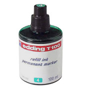 Nachfüllfarbe T100 für Permanentmarker grün 100 ml