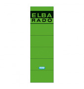 R&uuml;ckenschilder 100420948, gr&uuml;n, breit/kurz, 59x190mm, selbstklebend, permanent 