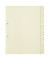 Trennblätter 400004664 A4 chamois 200g 