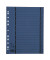 Trennblätter 400004665 A4 blau 250g Karton