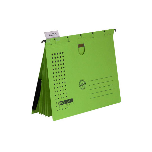 3362949050209 - ELBA Personalhefter chic ULTIMATE Karton grün DIN A4 5x kaufmännische Heftung 5 St