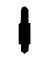 Stecksignale für Einstellmappen schwarz 55x15mm