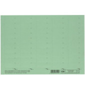 Beschriftungsschilder 83582 4-zeilig  gr&uuml;n 58mm breit