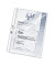 Prospekthüllen 100421184 Standard, A4 transparent genarbt, oben & links offen, 0,12mm