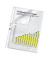 Prospekthüllen 100460992 Standard, A4 transluzent genarbt, oben & links offen, 0,12mm