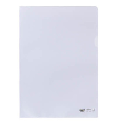 Sichthüllen 100461000, A4, transluzent genarbt, oben & rechts offen, 