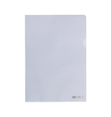 Sichthüllen 100461002, A4, glasklar glatt, oben & rechts offen, 