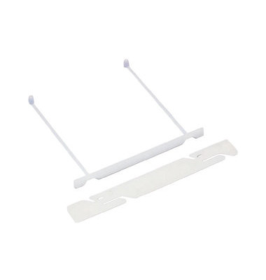 Abheftbügel rado tric, 100552037, transparent, bis ca. 500 Blatt