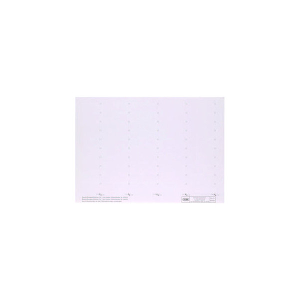 4002030052666 - Einsteckschilder ELBA für ELBA vertic® Komfort-Sichtreiter 4-zeilig beschriftbar B 58 x H 18 mm Karton 10 Bogen à 50 Stück