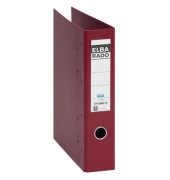 Doppelordner Rado Plast 10498 100551850, 2xA5 quer 75mm breit Pappe, mit PVC-Überzug vollfarbig rot