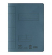 Schnellhefter 100090773, A4, blau, Karton, 250g, Vorderdeckel opak