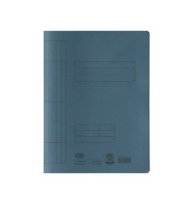 Schnellhefter 20451 A4 blau 250g Karton kaufmännische Heftung / Amtsheftung bis 200 Blatt