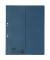 &Ouml;senhefter Standard -&Ouml;senhefter - Serie 100560000, Din A4 blau halber Vorderdeckel, Karton 250g