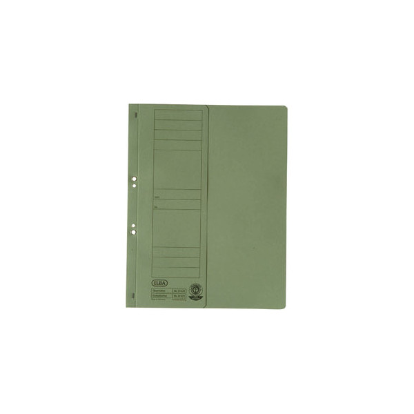 4002030211148 - Ösenhefter 100560003 A4 grün halber Vorderdeckel Karton 250g 4002030211148 Elba