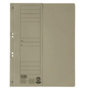 Ösenhefter 100560004, A4 grau halber Vorderdeckel, Karton 250g