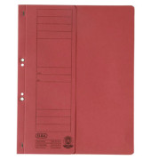 Ösenhefter 100560006, A4 rot halber Vorderdeckel, Karton 250g
