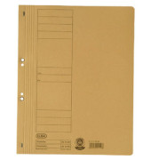 &Ouml;senhefter Chic &Ouml;senhefter - Serie 100551871, A4 gelb ganzer Vorderdeckel, Recycling-Manilakarton 250g